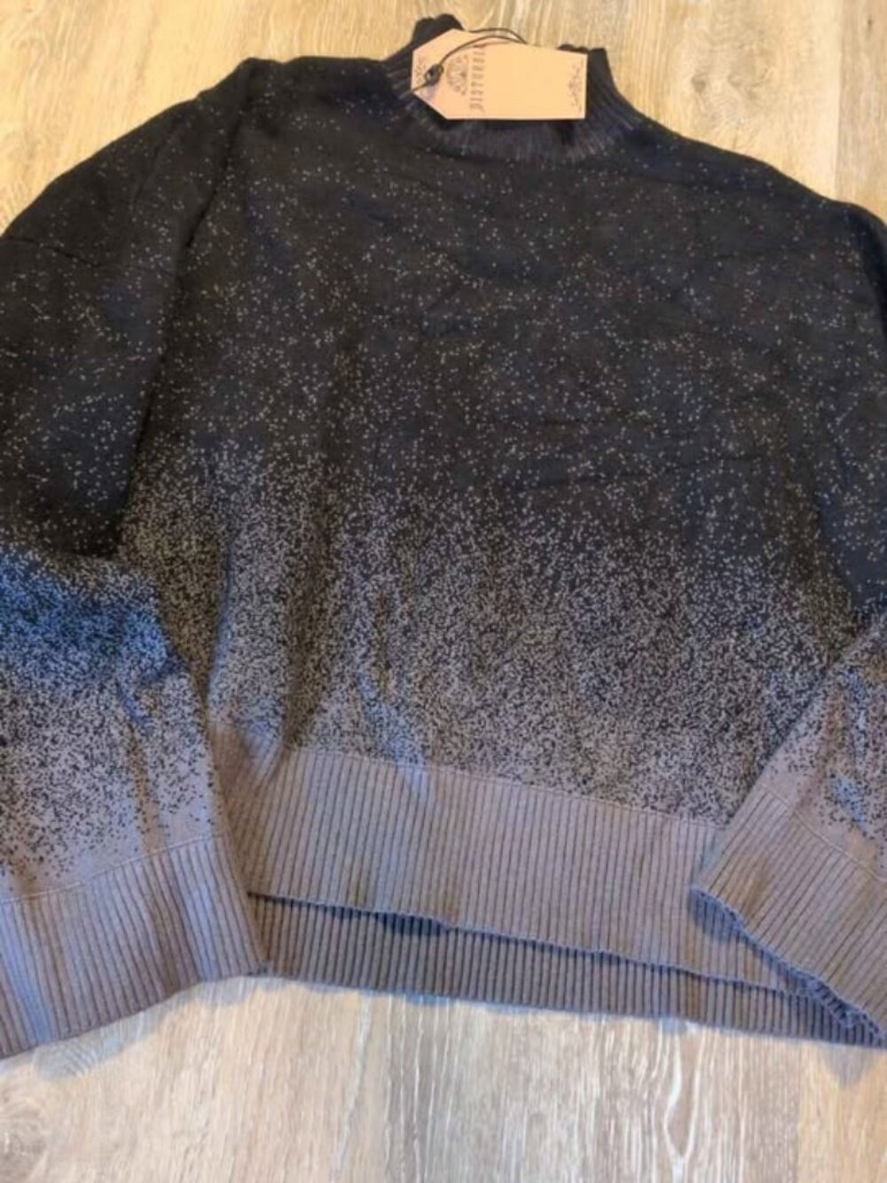 Disturbia NWT Ombre Black Grey size small new